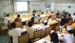 卫生厅沈骥厅长到我院就数字化医院建设工作现场办公