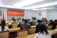 厅领导到我院听取川港康复科技综合大楼项目汇报