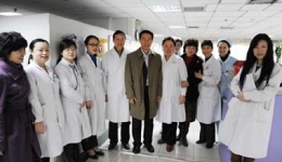 沈骥厅长到我院看望慰问老干部