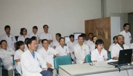 我院放射科率先完成2010年度住院医师三基技能考核