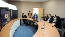 英国威尔士斯旺西大学电子医疗代表团访问我院