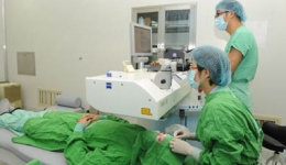 我院眼科近视眼中心手术再上新台阶