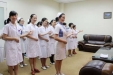 健康管理中心党支部进行礼仪培训
