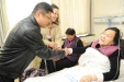 党委副书记吴琦节前带队慰问生病住院职工