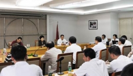 黄彦蓉副省长来我院调研党的群众路线教育实践活动