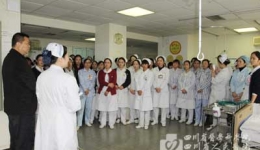 内科开展火灾紧急疏散模拟演练