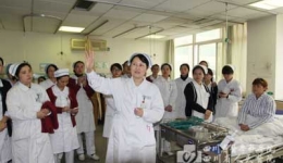 内科片区进行护理紧急人力资源调配应急演练