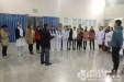 高压氧科举行突发火灾应急演练