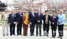 我院组团访问美国印第安纳州雷根史崔研究院