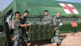 我院预高师野战医疗救护分队圆满完成演练任务