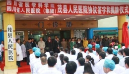 深入极重灾区 践行落实科学发展观 关心支持灾区医疗卫生工作