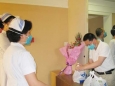 护理部慰问接受医学观察的医务人员