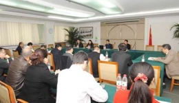 我院召开2012年度领导班子民主生活会