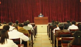 我院召开领导班子专题民主生活会情况通报会