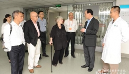 诺奖得主阿达·尤纳斯教授来我院参观访问