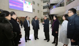 香港特区政府代表团来我院交流访问