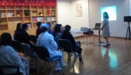 外一护理片区举办心理减压讲座