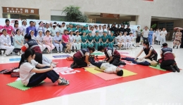 急救知识技能普及宣教活动在我院举行