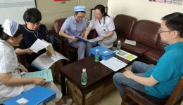 委直机关党办来院督导“两学一做”学习教育开展情况