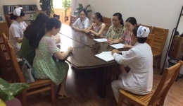 外一护理片区举行第一次读书分享会