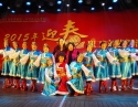 舞蹈队参加2015年春节职工文艺汇演