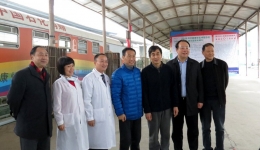 省卫计委沈骥主任一行到资阳市人民医院考察指导