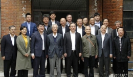 中国医科院北京协和医学院领导参观考察原中国医学科学院四川简阳分院旧址