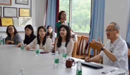 台北医科大学附属医院简淑真教授到我院进行座谈交流