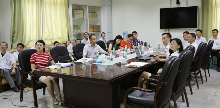 党委书记欧力生带队到城东病区调研督查党建工作、党风廉政建设和反腐败工作