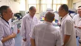 我院开展病原微生物实验室生物安全培训及检查工作