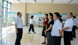 成都市政府副秘书长廖成珍率队到上医国际广场考察调研