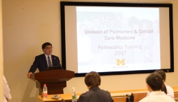 美国密歇根大学教授与我院开展呼吸与危重症医学科专科医师培训合作项目交流 