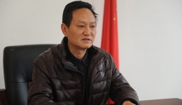 院纪委书记黄凤兴对新提任中层干部进行集体廉政谈话