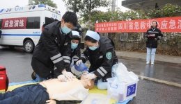 急救中心2018年应急演练顺利结束