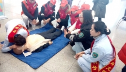 急诊急救部青年志愿者参加春运应急医疗培训志愿服务