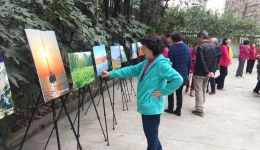 “进入新时代，谱写新篇章”离退休职工迎春摄影展开展