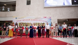 我院多部门联合举办庆五一工装秀