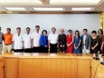 英国驻华使馆相关官员来我院访问交流