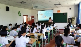 护校党总支、护校分工会举行首届随堂上课比赛活动