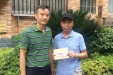 东院领导“七·一”前慰问困难党员和群众