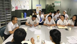 欧力生书记到肝胆外科二病区调研绩效改革工作
