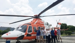 四川省人民医院急救中心完成首次航空救援培训