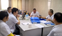 我院开展病原微生物实验室生物安全检查工作