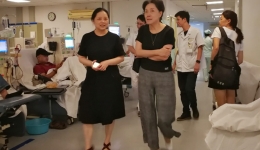 著名肾病专家侯凡凡院士来我院肾脏内科指导工作