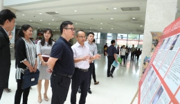 省卫生计生委党组成员、机关党委书记张涛来院调研指导党建工作