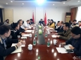 诺贝尔经济学奖获得者默顿教授一行来院访问交流