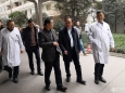省卫健委领导到院节前慰问并指导安全生产（反恐）工作