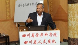 印度教授来我院进行学术交流