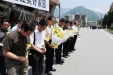 院党委组织走进灾区看变化活动