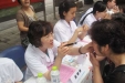 我院与省康复医学会联合举行爱眼日义诊